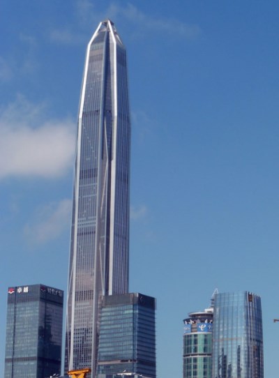 The Ping An Finance Centre has offices, hotels and small shopping areas inside.