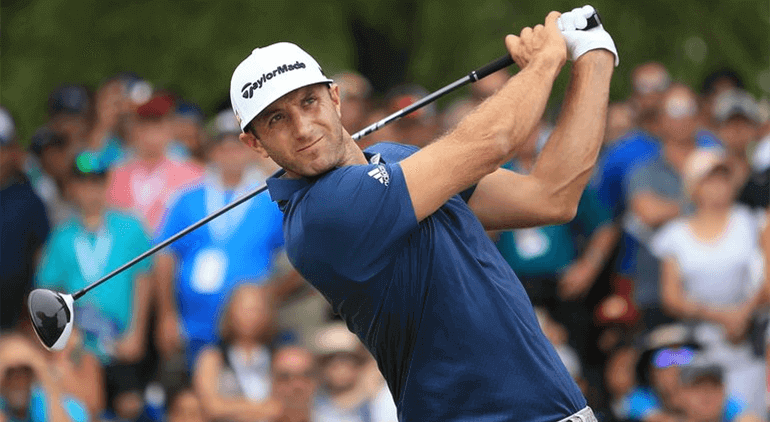 Dustin Hunter Johnsonp layed on the PGA Tour and was ranked position one in 2017