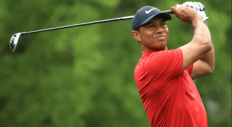 Tiger Woods - the professional golfer who holds a ton of records in the industry